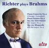Richter plays Brahms: Piano Concerto no.2, Piano Sonata no.2, etc.