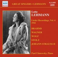 Lehmann Lieder Recordings: Volume 4