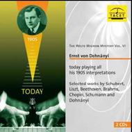 Ernst von Dohnanyi playing his 1905 interpretations