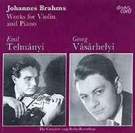 Brahms - Works for Violin & Piano