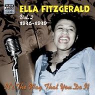 Ella Fitzgerald vol.2 - It�s the way that you do it 1936-39