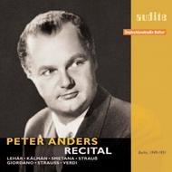 Peter Anders Recital