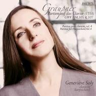 Graupner - Partitas for Harpsichord Volume 4 | Analekta AN29116