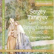 Taneyev - String Quartets Vol.2