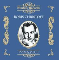 Boris Christoff: Prima Voce