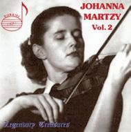 Legendary Treasures: Johanna Martzy Vol.2