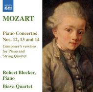 Mozart - Piano Concertos Nos 12-14 (Composer�s versions for Piano & String Quartet)
