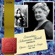 Ernestine Schumann-Heink: Opera Arias and Songs