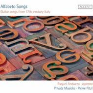 Alfabeto Songs: Guitar Songs from the 17th century | Accent ACC24273