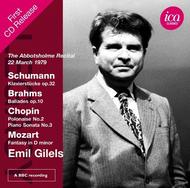 Emil Gilels: Recital