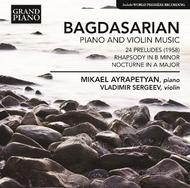 Eduard Bagdasarian - Piano and Violin Music