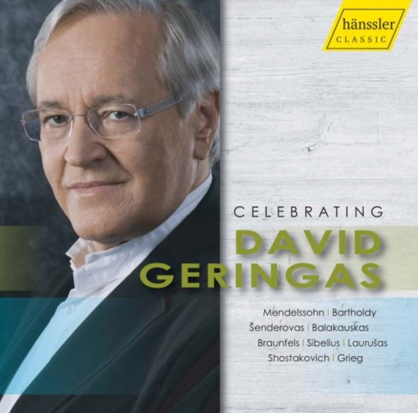 Celebrating David Geringas | Haenssler Classic HC16033