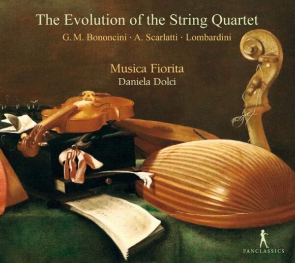The Evolution of the String Quartet: GM Bononcini, A Scarlatti, Lombardini