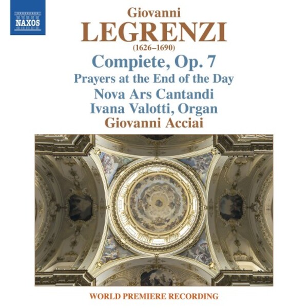Legrenzi - Compiete, op.7:  Prayers at the End of the Day