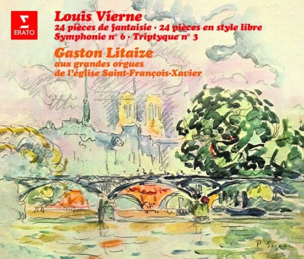 Vierne - 24 Pieces de fantaisie, 24 Pieces en style libre, Symphony no.6