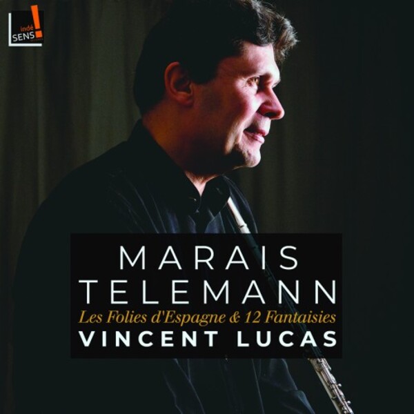 Marais - Les Folies dEspagne; Telemann - 12 Fantasias for Flute