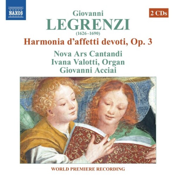 Legrenzi - Harmonia d�affetti devoti, op.3 | Naxos 857912324