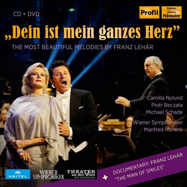 Lehar - Dein ist mein ganzes Herz: The Most Beautiful Melodies (CD + DVD) | Haenssler Profil PH22004