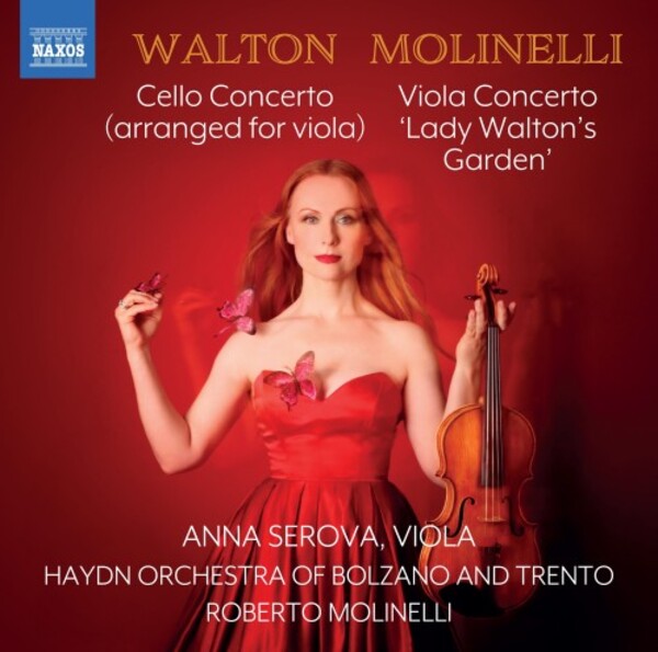 Walton - Cello Concerto (arr. for viola); Molinelli - Lady Waltons Garden, etc.