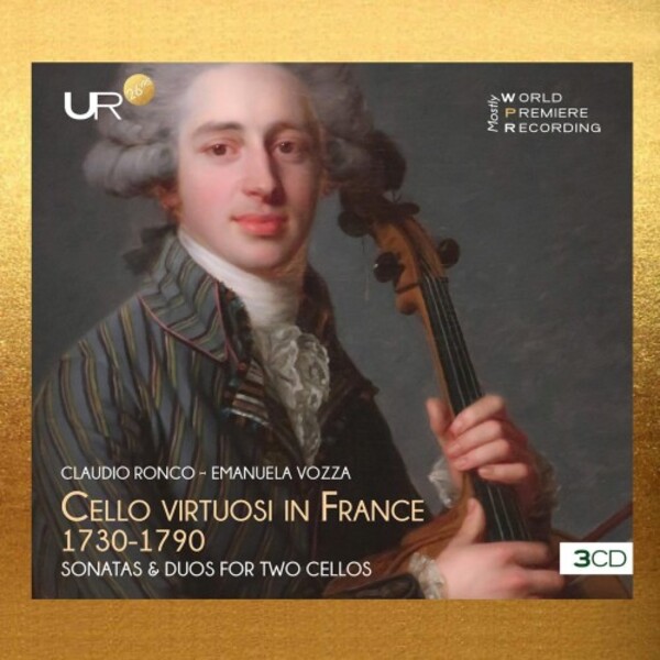Cello Virtuosi in France 1730-1790: Sonatas and Duos for Two Cellos
