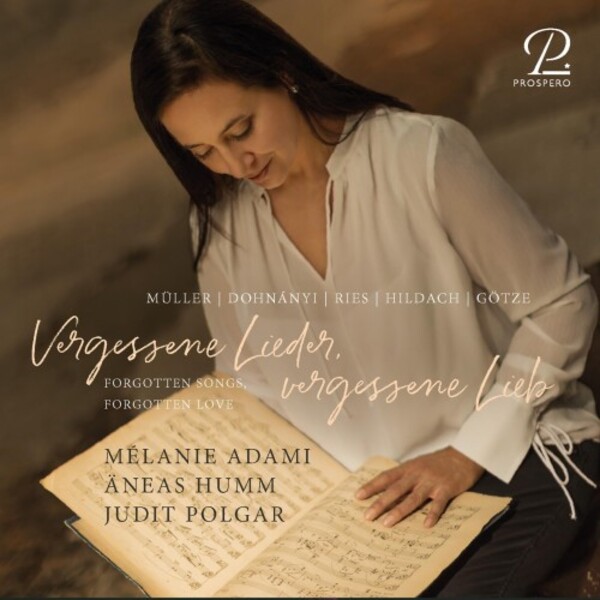 Forgotten Songs, Forgotten Love | Prospero Classical PROSP0087