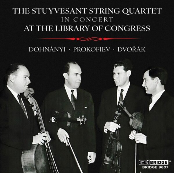 The Stuyvesant String Quartet in Concert at the Library of Congress