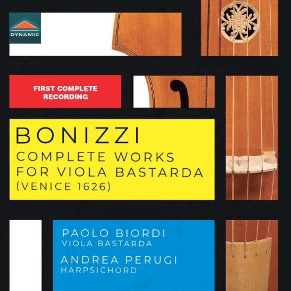 Bonizzi - Complete Works for Viola Bastarda | Dynamic CDS8045
