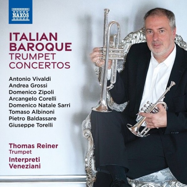 Italian Baroque Trumpet Concertos | Naxos 8551467