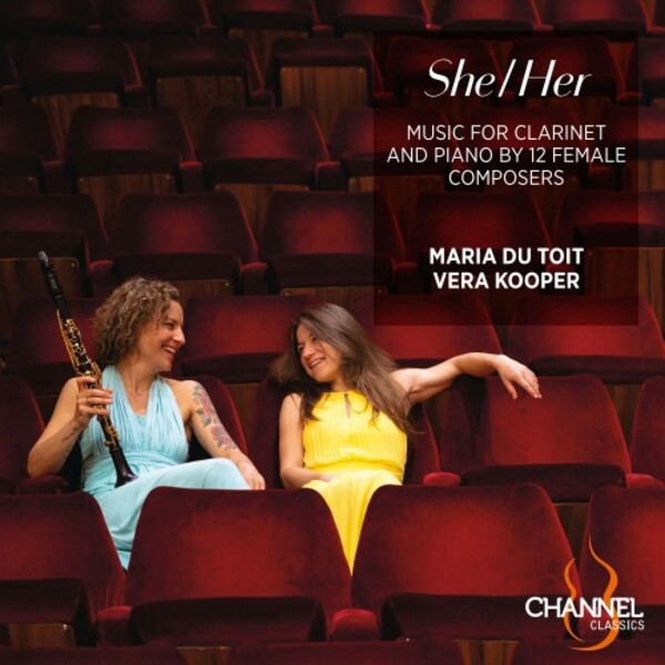 She-Her: Music for Clarinet and Piano by 12 Female Composers