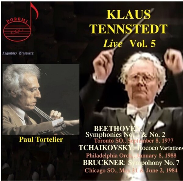 Klaus Tennstedt Live Vol.5: Beethoven, Tchaikovsky, Bruckner