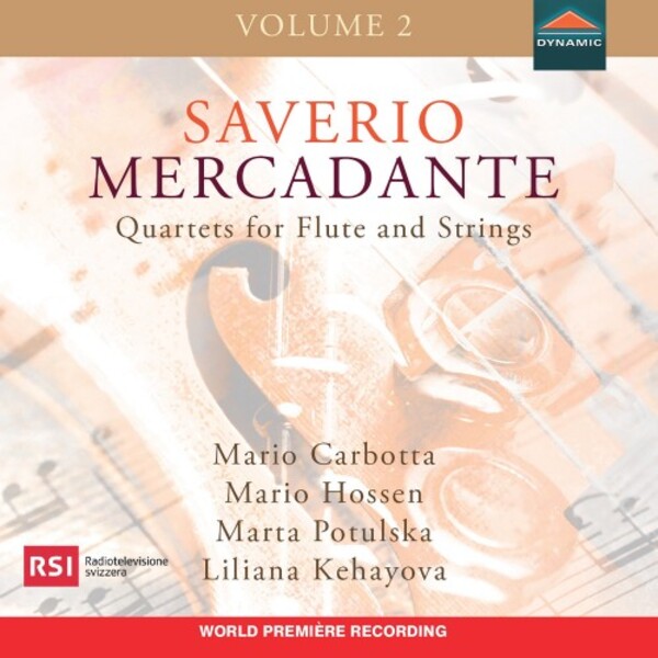 Mercadante - Flute Quartets Vol.2