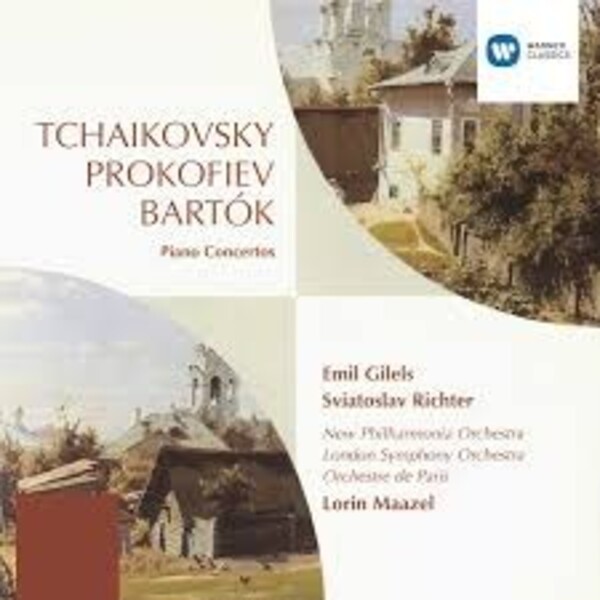 Tchaikovsky, Prokofiev, Bartk, Emil Gilels, Sviatoslav Richter, Lorin Maazel - Piano Concertos