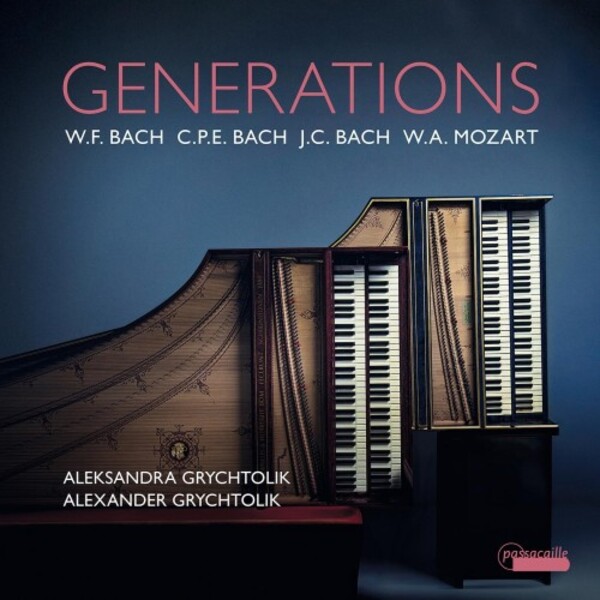 Generations: Music for 2 Harpsichords from Bach to Mozart