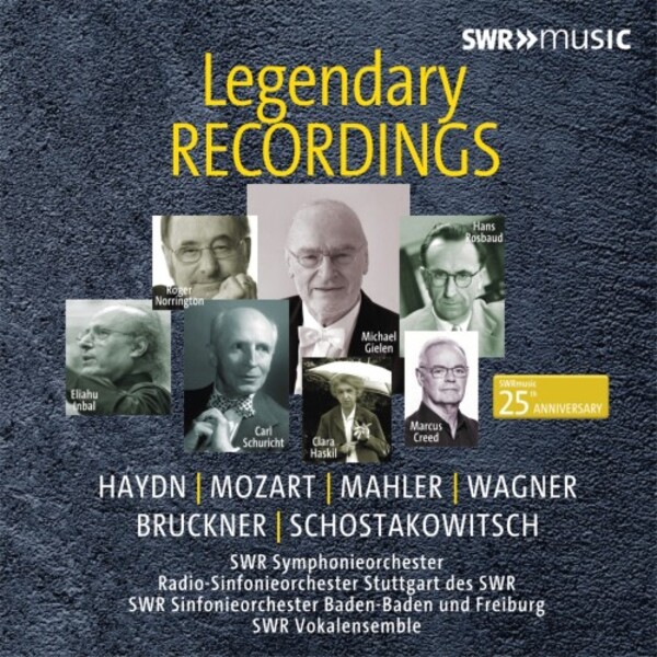 Legendary Recordings: Haydn, Mozart, Mahler, Wagner, Bruckner, etc.