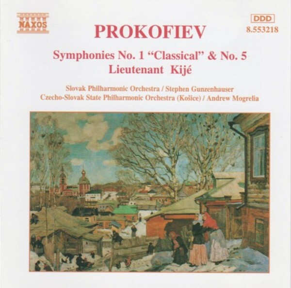 Prokofiev - Symphonies No.1 Classical & Symphony No.5 & Lieutenant Kij�