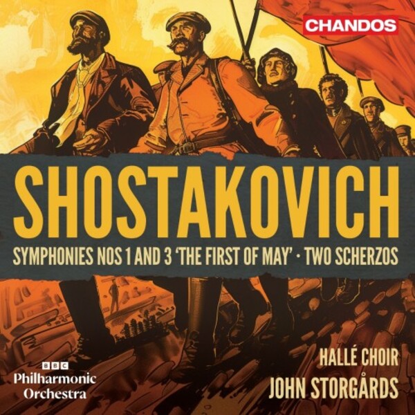 Shostakovich - Symphonies 1 & 3, 2 Scherzos