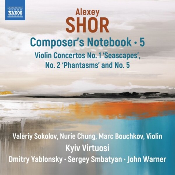 Shor - Composers Notebook Vol.5: Violin Concertos 1, 2 & 5