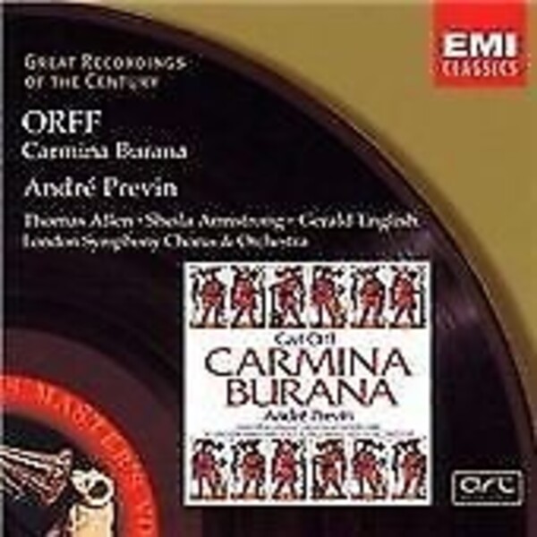 Orff & Andr� Previn, Thomas Allen, Sheila Armstrong, Gerald English, London Symphony Chorus & Orchestra - Carmina Burana