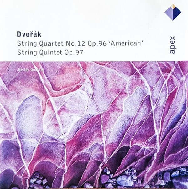 Antonn Dvořk, Keller Quartet - String Quartet No. 12 Op. 96 American  String Quintet Op. 97