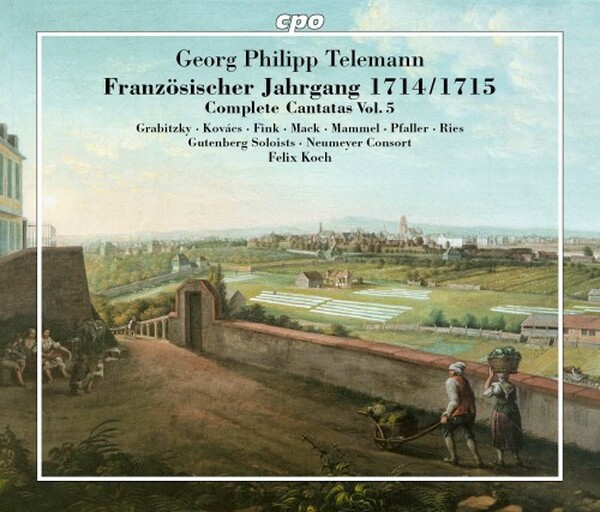 Telemann - French Annual Cycle 1714-15: Complete Cantatas Vol.5 | CPO 5554402
