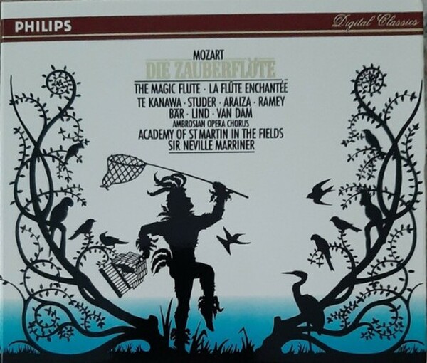Mozart - Te Kanawa  Studer  Araiza  Ramey  Br  Lind  Van Dam  Ambrosian Opera Chorus  Academy Of St Martin In The Fields  Sir Neville Marriner - Die Zauberflte