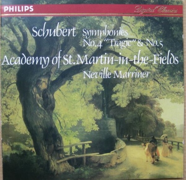 Schubert, Academy Of St. Martin-in-the-Fields, Neville Marriner - Symphonies No.4 Tragic & No.5