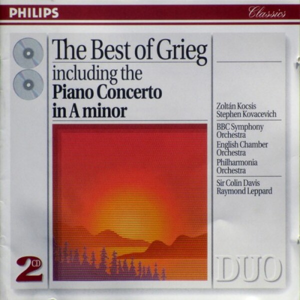 The Best Of Grieg - Including The Piano Concerto In A Minor