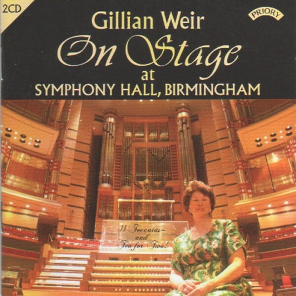 Gillian Weir - On Stage At Symphony Hall, Birmingham