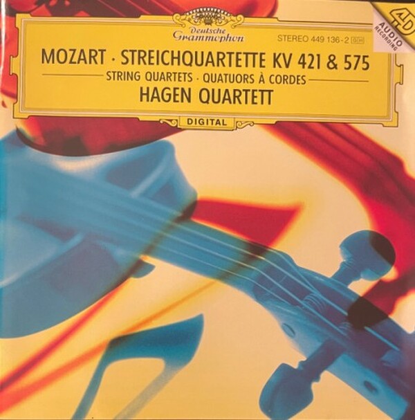 Mozart - String Quartets KV 421 & 575