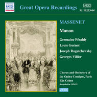 Massenet - Manon