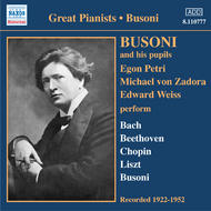 Busoni & Pupils