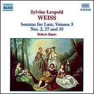Weiss - Sonatas For Lute Vol 3 | Naxos 8554350