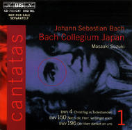 J. S. Bach  Cantatas, Volume 1 (BWV 4, 150, 196)