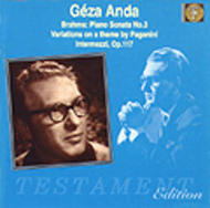 Brahms - Paganini Variations, Piano Sonata, Intermezzi